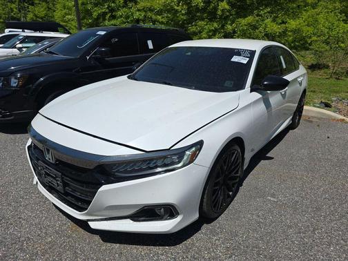 Platinum White Pearl 2021 Honda Accord Sport SE 1.5T