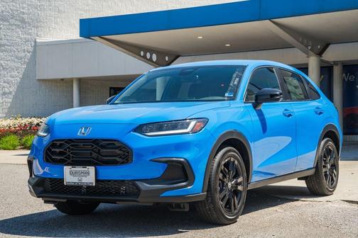 Boost Blue Pearl 2026 Honda HR-V AWD Sport