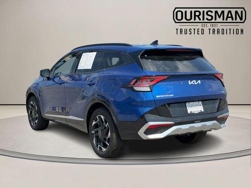 Sapphire Blue 2023 Kia Sportage SX-Prestige