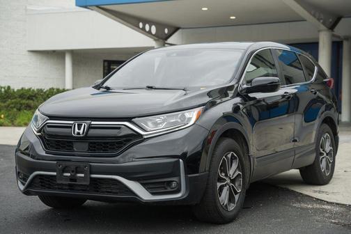 Crystal Black Pearl 2021 Honda CR-V AWD EX-L