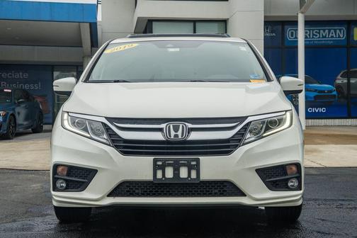 White Diamond Pearl 2019 Honda Odyssey EX-L