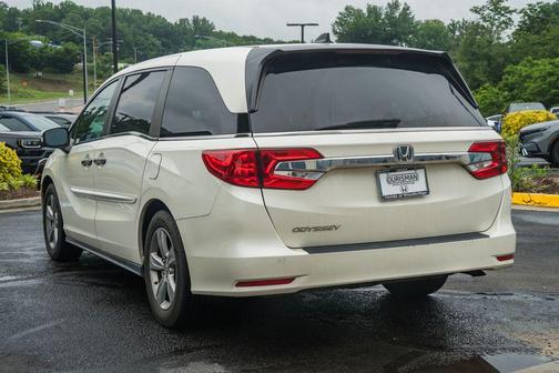 White Diamond Pearl 2019 Honda Odyssey EX-L