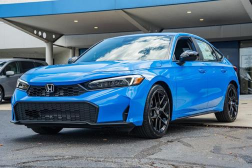 Boost Blue Pearl 2026 Honda Civic Sport