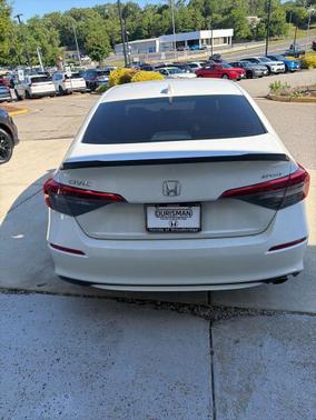 Platinum White Pearl 2023 Honda Civic Sport