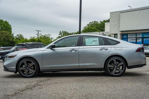 Solar Silver Metallic 2026 Honda Accord Hybrid Sport