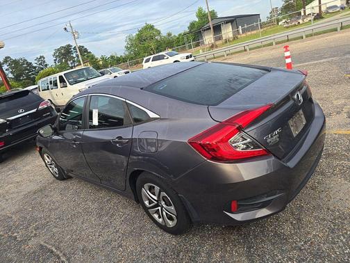 Modern Steel Metallic 2018 Honda Civic LX