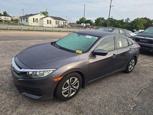 Modern Steel Metallic 2018 Honda Civic LX