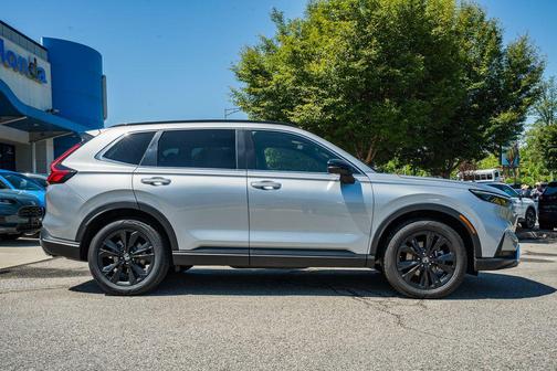 Silver Metallic 2024 Honda CR-V Hybrid Sport Touring AWD