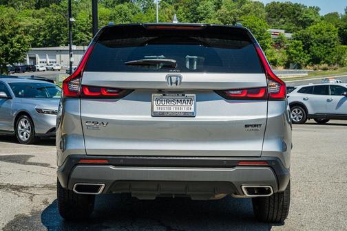 Silver Metallic 2024 Honda CR-V Hybrid Sport Touring AWD