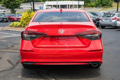 Rallye Red 2025 Honda Civic Sport