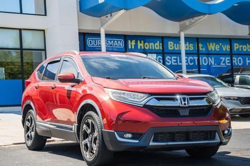 Basque Red Pearl II 2017 Honda CR-V Touring