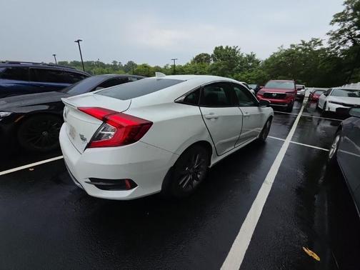 Platinum White Pearl 2020 Honda Civic EX