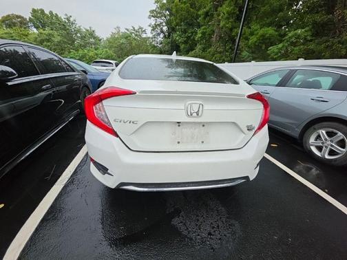 Platinum White Pearl 2020 Honda Civic EX