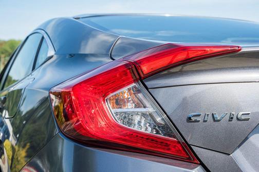 Modern Steel Metallic 2017 Honda Civic LX