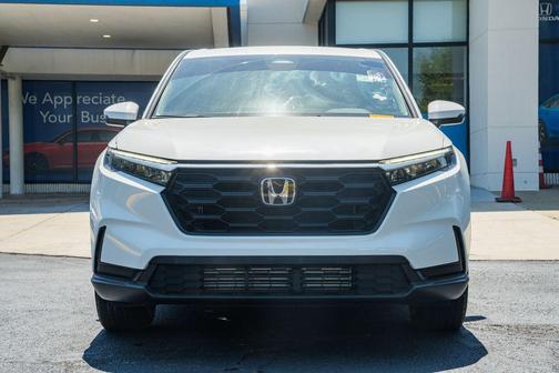 Platinum White Pearl 2025 Honda CR-V LX 2WD