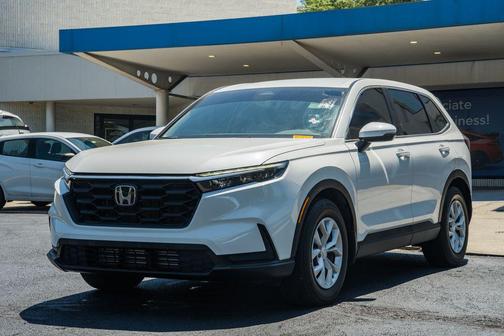 Platinum White Pearl 2025 Honda CR-V LX 2WD