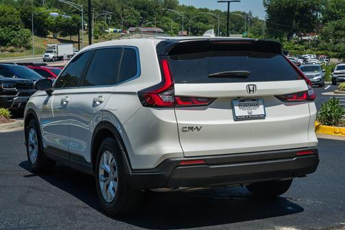 Platinum White Pearl 2025 Honda CR-V LX 2WD