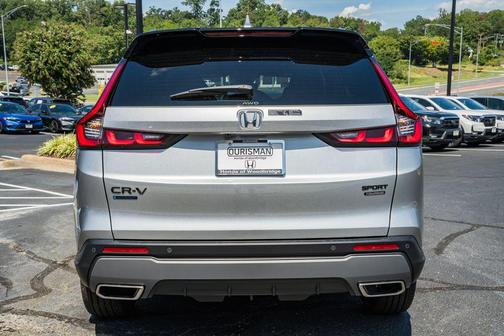 Solar Silver Metallic 2026 Honda CR-V Hybrid Sport Touring AWD