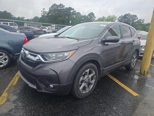 Gray 2019 Honda CR-V EX