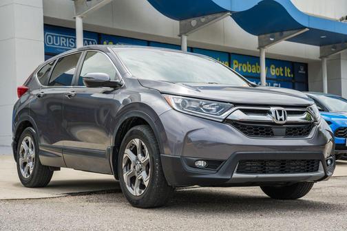 Gray 2019 Honda CR-V EX