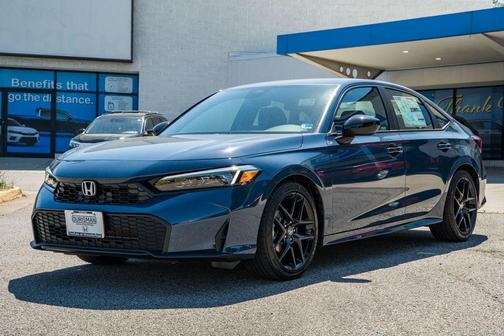 Blue Lagoon Pearl 2026 Honda Civic Sport