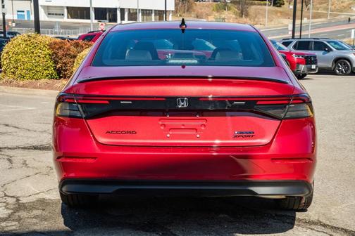 Radiant Red 2026 Honda Accord Hybrid Sport
