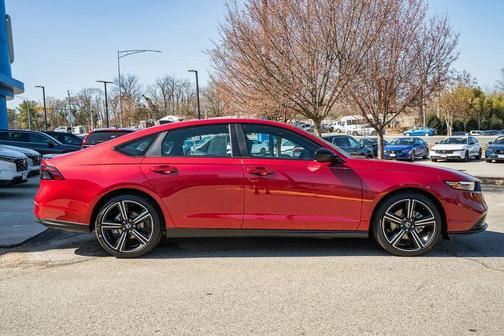 Radiant Red 2026 Honda Accord Hybrid Sport