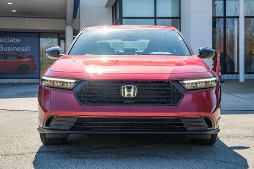 Radiant Red 2026 Honda Accord Hybrid Sport