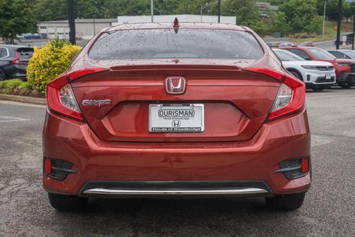 Red 2020 Honda Civic EX