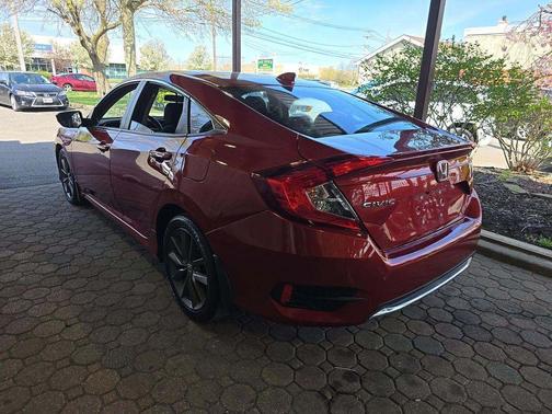 Red 2020 Honda Civic EX