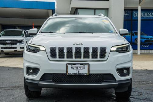 Bright White Clearcoat 2019 Jeep Cherokee Limited
