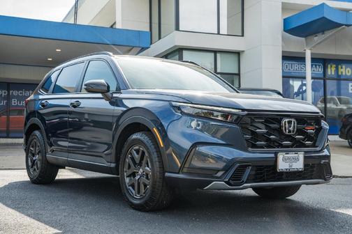 Canyon River Blue Metallic 2027 Honda CR-V Hybrid TrailSport AWD