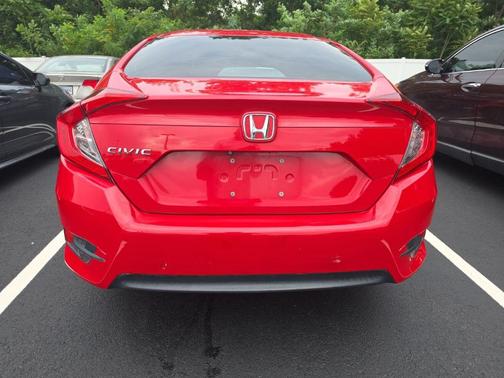 Red 2017 Honda Civic LX