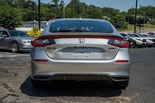 Solar Silver Metallic 2026 Honda Civic Sport