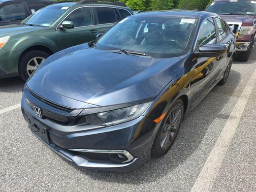 Blue 2019 Honda Civic EX