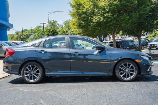 Blue 2019 Honda Civic EX
