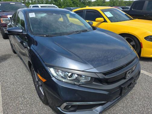 Blue 2019 Honda Civic EX
