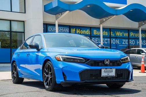 Boost Blue Pearl 2026 Honda Civic Sport