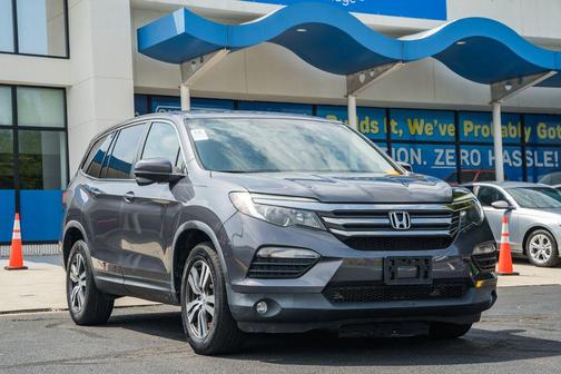 Modern Steel Metallic 2018 Honda Pilot EX-L