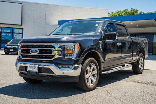 AGATE BLACK METALLIC 2021 Ford F-150 XLT