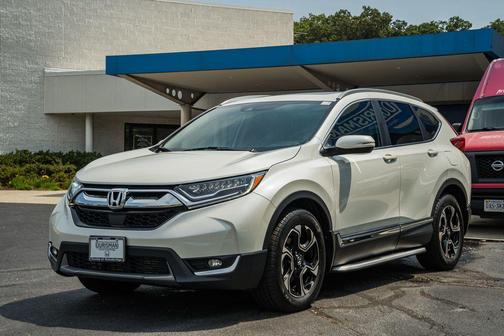 White Pearl 2018 Honda CR-V Touring