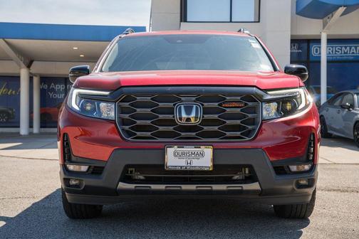 Radiant Red Metallic II 2023 Honda Passport AWD TrailSport