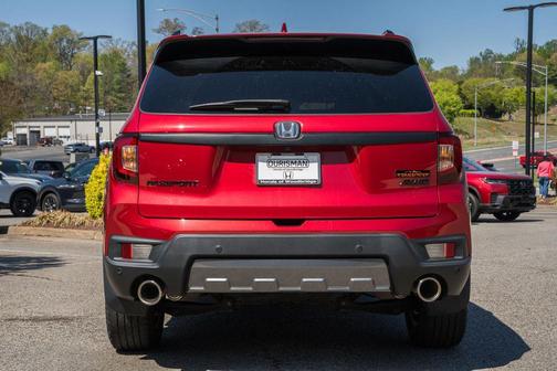 Radiant Red Metallic II 2023 Honda Passport AWD TrailSport