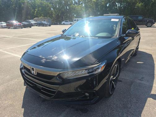 Crystal Black Pearl 2022 Honda Accord Sport SE 1.5T