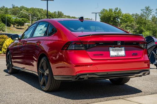 Radiant Red Metallic 2026 Honda Accord Hybrid Sport-L