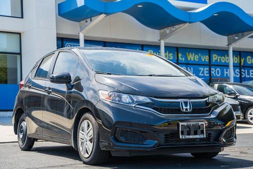 Crystal Black Pearl 2019 Honda Fit LX