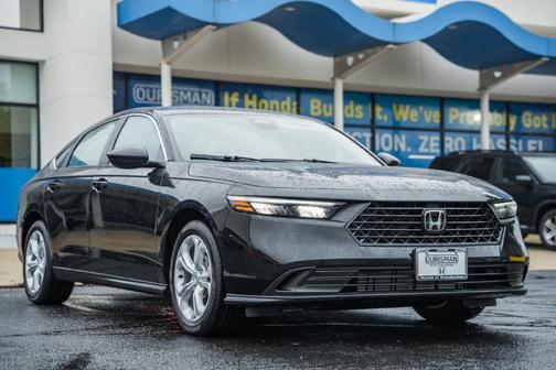 Crystal Black Pearl 2026 Honda Accord LX 1.5T
