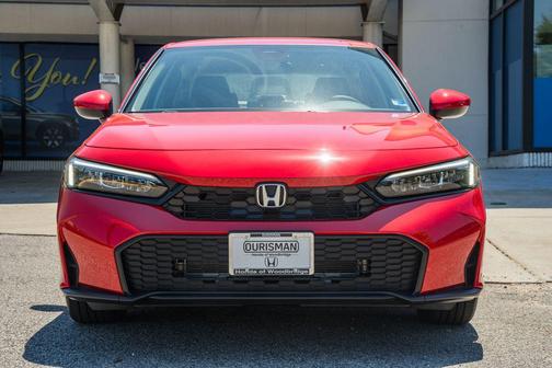 Rallye Red 2026 Honda Civic LX