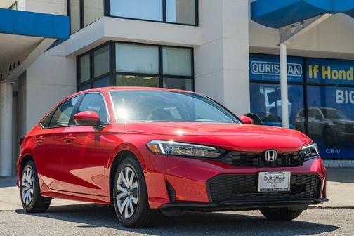 Rallye Red 2026 Honda Civic LX