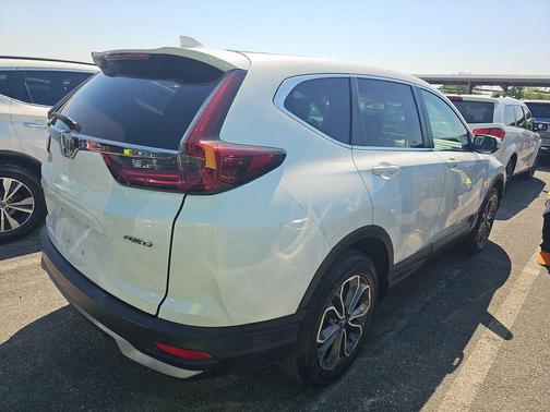 Platinum White Pearl 2022 Honda CR-V AWD EX-L